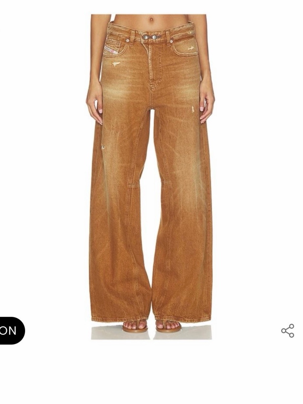 Diesel 1996 D Sire Yu U Distressed Jeans